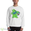 Stitch x Oogie Boogie And Sally Disney Halloween T Shirt Gift For Halloween - 18000 Unisex Heavy Blend Crewneck Sweatshirt