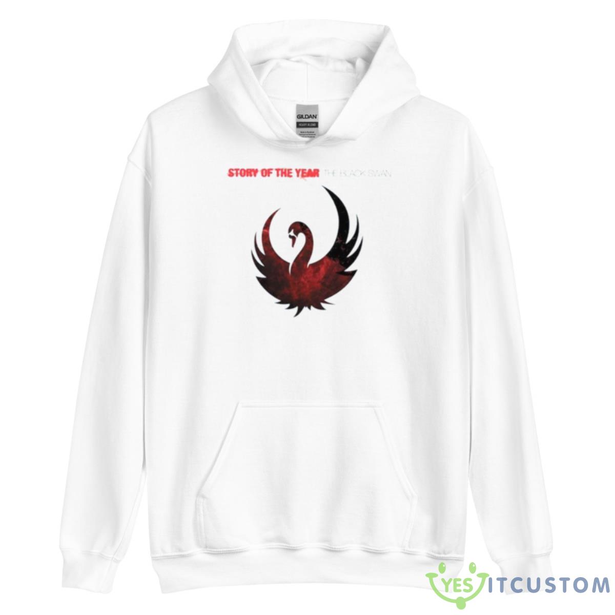 Story Of The Year The Black Swan 15 Year Anniversary Lp Shirt 11 Story Of The Year The Black Swan 15 Year Anniversary Lp Shirt - Unisex Heavy Blend Hooded Sweatshirt