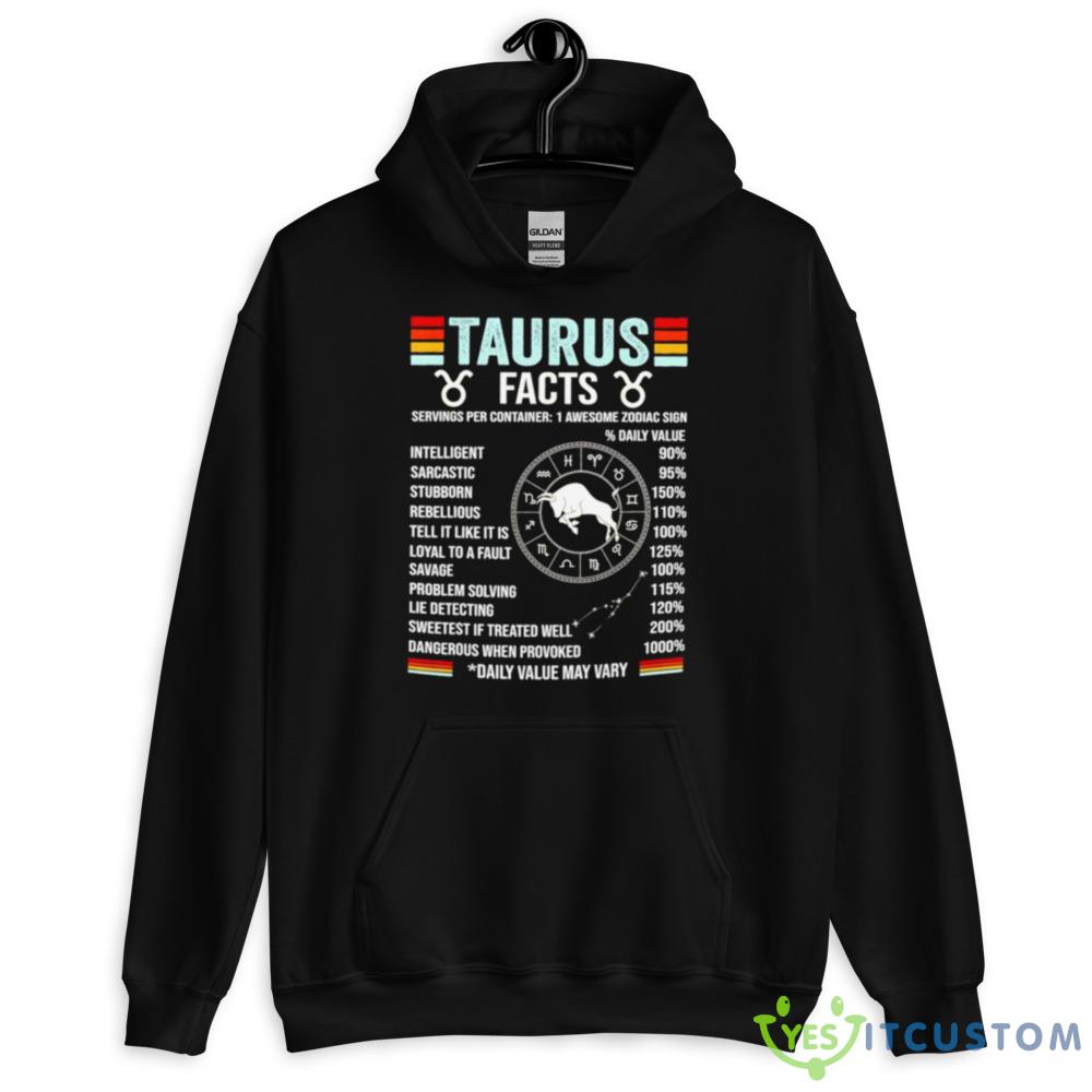 Taurus facts daily value may vary shirt 2 Taurus facts daily value may vary shirt - 18500 Unisex Heavy Blend Hooded Sweatshirt