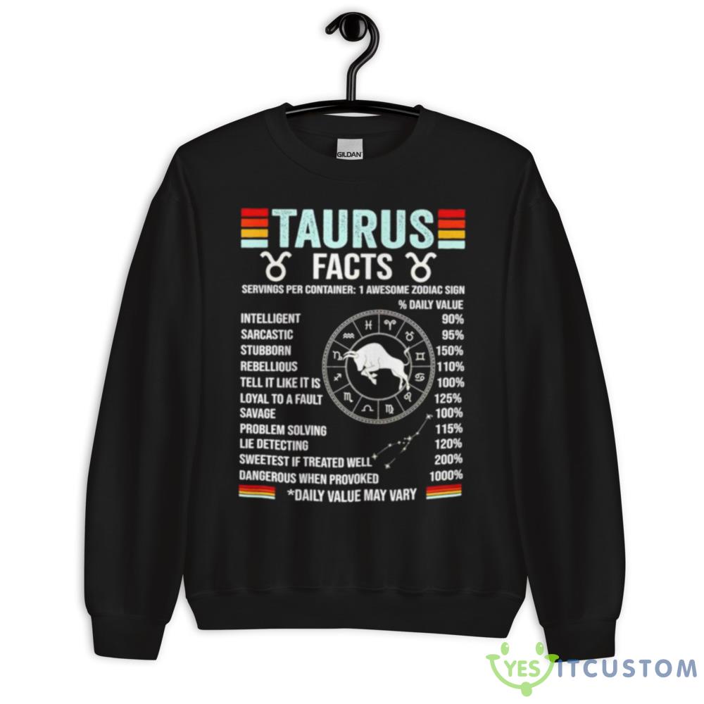 Taurus facts daily value may vary shirt 12 Taurus facts daily value may vary shirt - 18000 Unisex Heavy Blend Crewneck Sweatshirt
