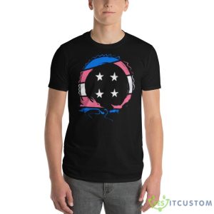 Team four star trans pride Design Shirt - 980 Lightweight Fashion Short Sleeve T-Shirt