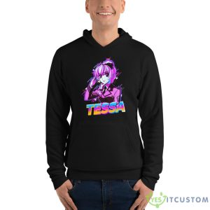 Teletha Tessa Testarossa Full Metal Panic Shirt - Unisex Fleece Pullover Hoodie