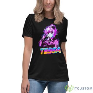 Teletha Tessa Testarossa Full Metal Panic Shirt - Women's Relaxed Short Sleeve Jersey Tee