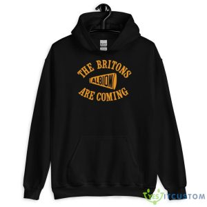 The Britons Albion are coming shirt - 18500 Unisex Heavy Blend Hooded Sweatshirt