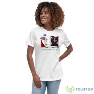 The Final Chapter The Greatest Story Ever Told Summer 2023 Shirt 9 The Final Chapter The Greatest Story Ever Told Summer 2023 Shirt - Women's Relaxed Short Sleeve Jersey Tee