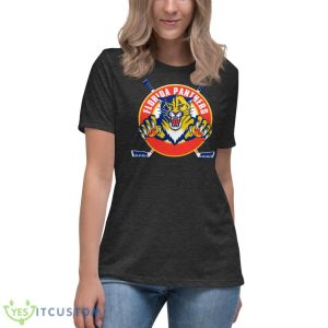 The Florida Panthers T-Shirt - Women's Relaxed Short Sleeve Jersey Tee-1