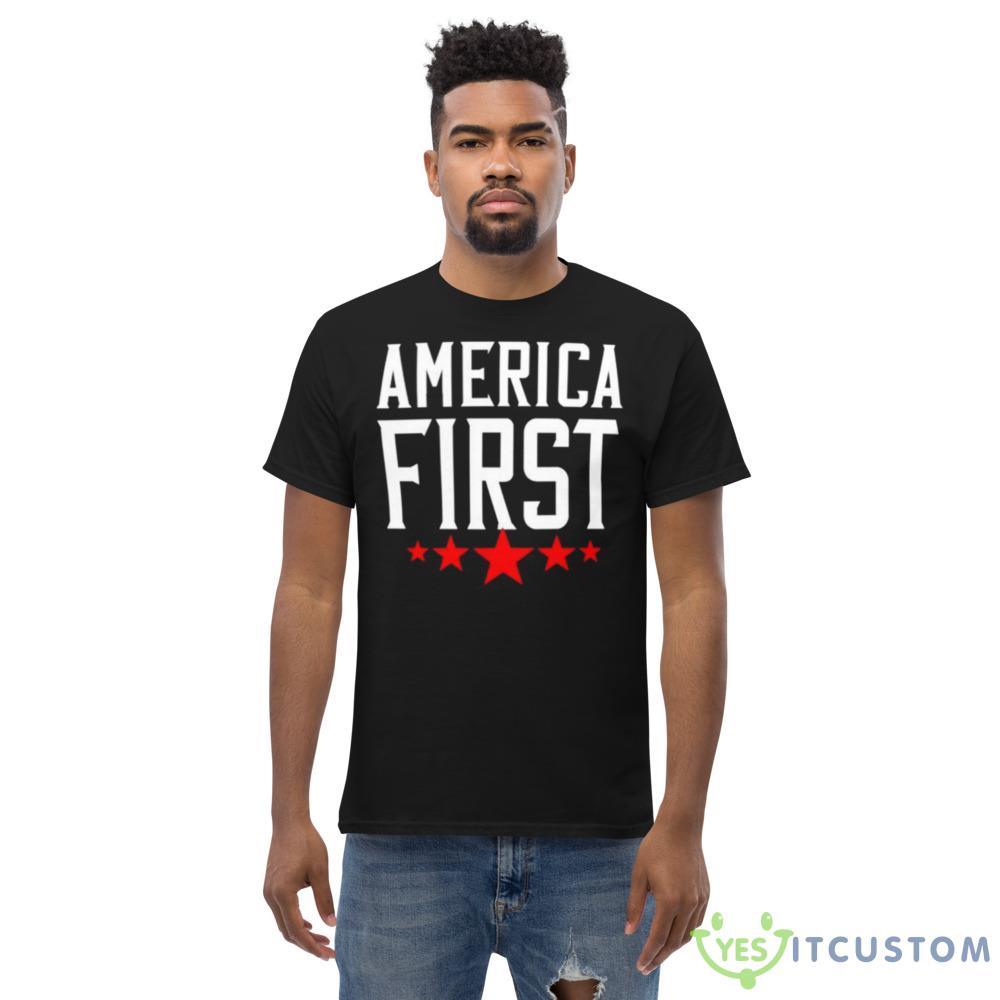 The Persistence America First Graphics Shirt 7 The Persistence America First Graphics Shirt - Men’s Classic Tee Gildan 5000