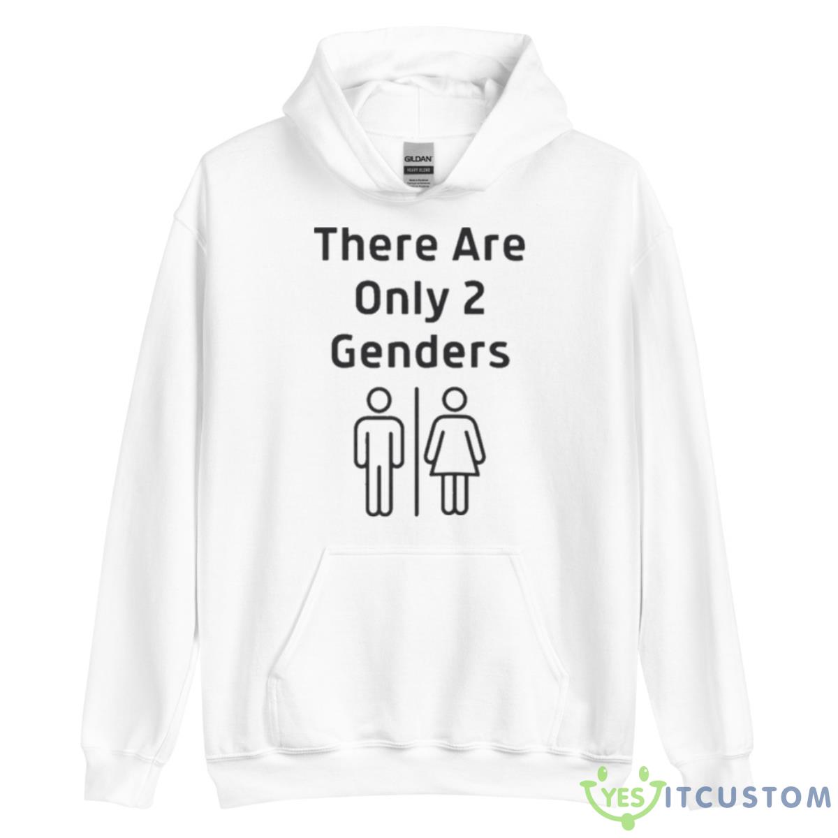 There Are Only 2 Genders Funny Lgbtq Shirt 3 There Are Only 2 Genders Funny Lgbtq Shirt - Unisex Heavy Blend Hooded Sweatshirt