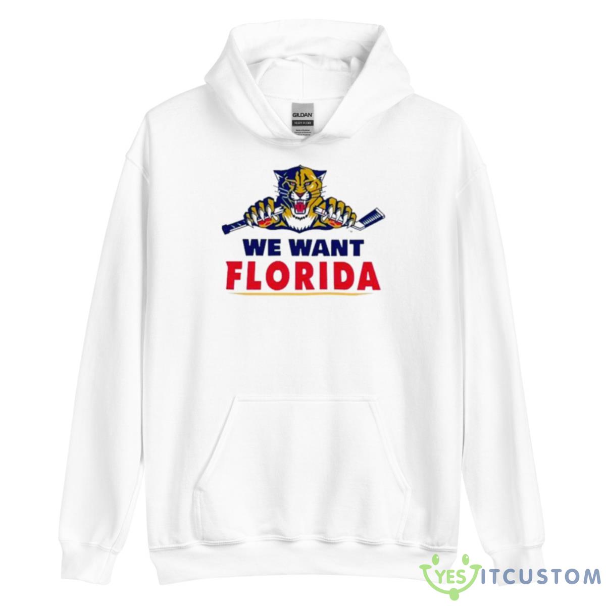 Tiger We Want Florida Shirt 3 Tiger We Want Florida Shirt - Unisex Heavy Blend Hooded Sweatshirt