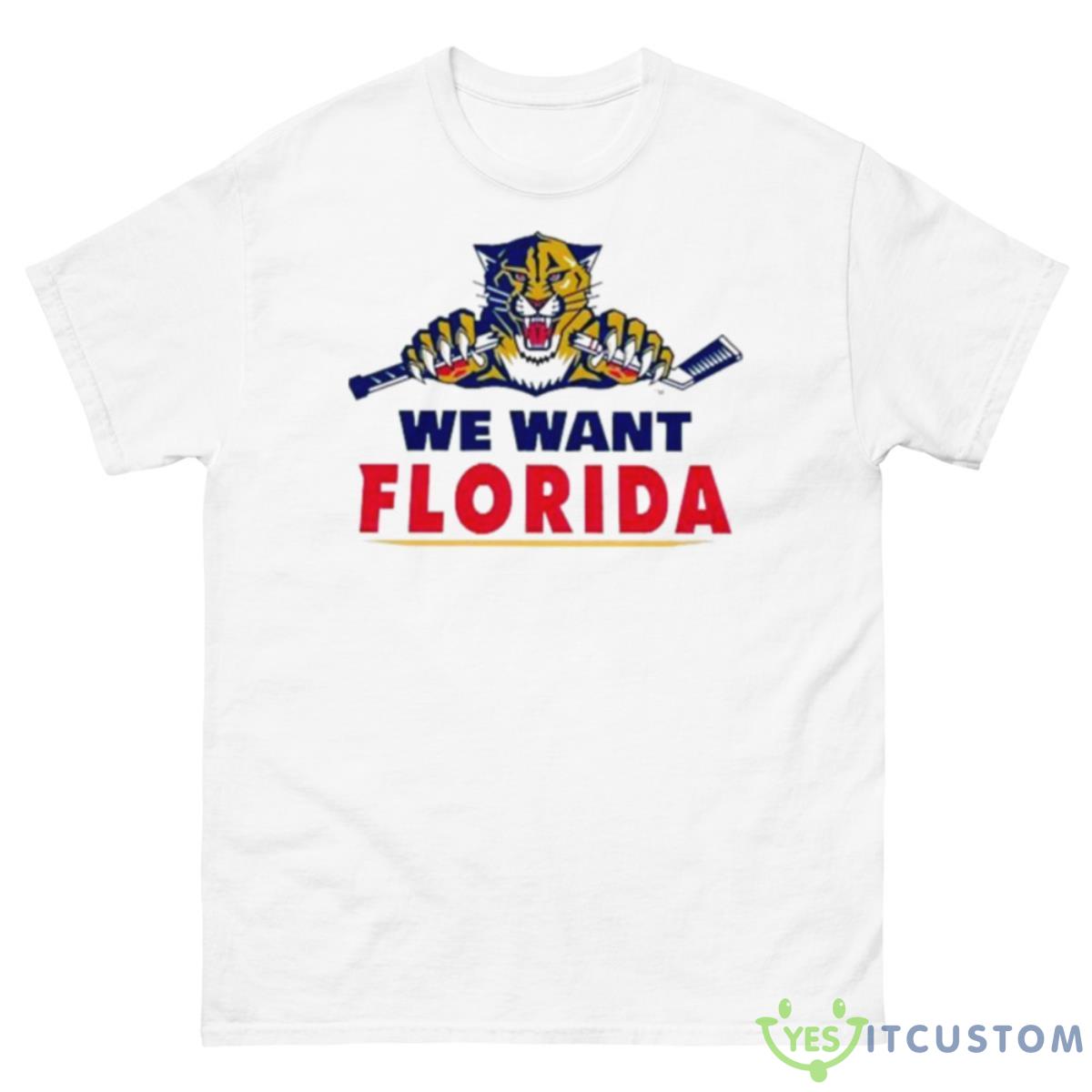 Tiger We Want Florida Shirt 10 Tiger We Want Florida Shirt - 500 Men’s Classic Tee Gildan