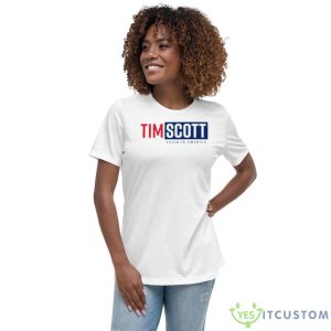 Tim Scott For President Shirt 9 Tim Scott For President Shirt - Women's Relaxed Short Sleeve Jersey Tee