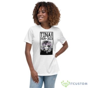 Tina Turner Musical Souvenir 1939 2023 Shirt 9 Tina Turner Musical Souvenir 1939 2023 Shirt - Women's Relaxed Short Sleeve Jersey Tee