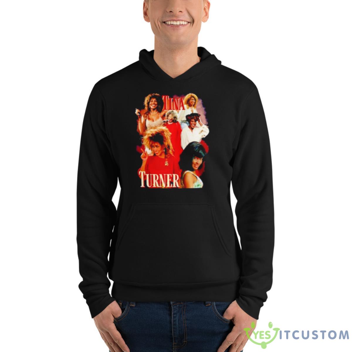 Tina Turner Vintage Bootleg 90s Soul Music Shirt 4 Tina Turner Vintage Bootleg 90s Soul Music Shirt - Unisex Fleece Pullover Hoodie