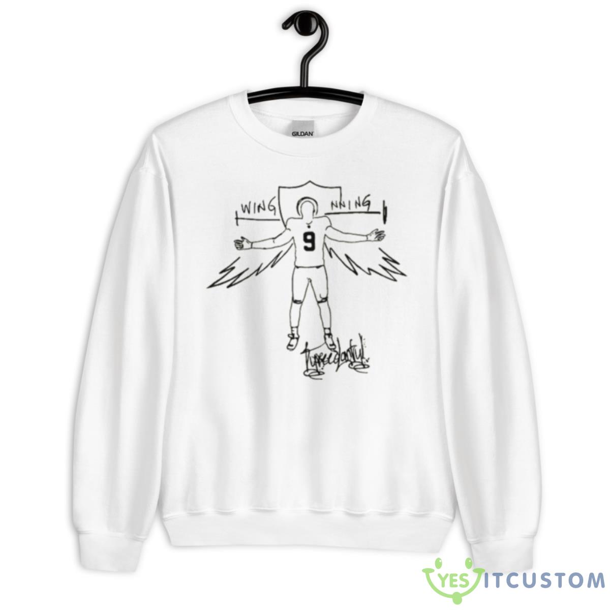 Tyreedactyl Wing Nning Shirt 2 Tyreedactyl Wing Nning Shirt - Unisex Heavy Blend Crewneck Sweatshirt