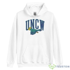 UNCW Flying Seahawk Shirt - Unisex Heavy Blend Hooded Sweatshirt