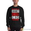 While we were still sinners christ died for us shirt - 18000 Unisex Heavy Blend Crewneck Sweatshirt