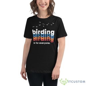 Wiscobirder birding is for everyone shirt 8 Wiscobirder birding is for everyone shirt - 6400 Women's Relaxed Short Sleeve Jersey Tee