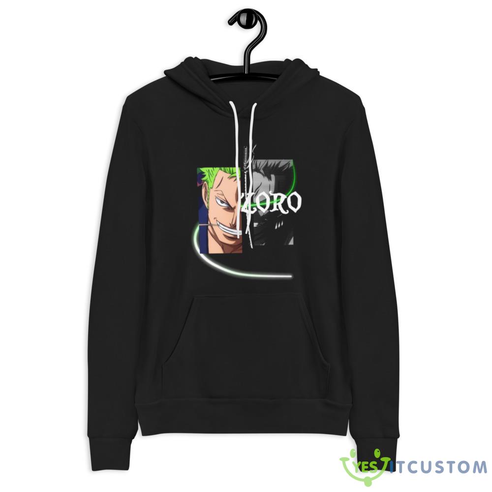Zoro From One Piece Half And Half Design Shirts 3 Zoro From One Piece Half And Half Design Shirts - 3719 Unisex Fleece Pullover Hoodie