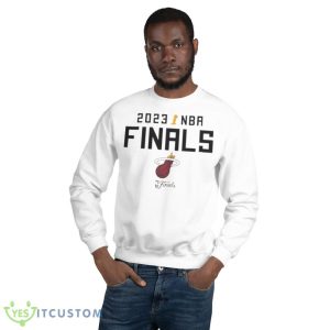 2023 Cup NBA Finals Miami Heat Shirt - 18000 Unisex Heavy Blend Crewneck Sweatshirt