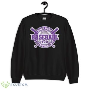 2023 NCAA Division I Champions Baseball TCU Horned Frog Baseball Shirt 8 2023 NCAA Division I Champions Baseball TCU Horned Frog Baseball Shirt - Unisex Crewneck Sweatshirt