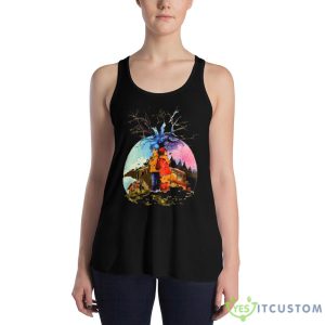 7 Seeds Iconic Scene Anime shirt - 8800 Women's Flowy Racerback Tank