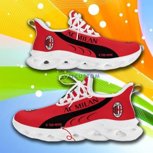 AC Milan Serie A And Serie B Football Custom Name Max Soul Sneakers - AC Milan_4