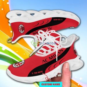 AC Milan Serie A And Serie B Football Custom Name Max Soul Sneakers - AC Milan_5