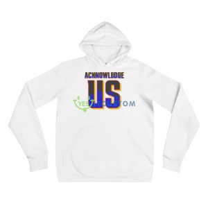 Acknowledge us White T Shirt Mockup 8 Acknowledge us White T Shirt Mockup - 3719 Unisex Fleece Pullover Hoodie