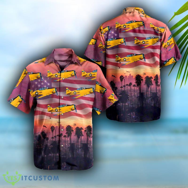 Air National Guard North American T-6 Texan Independence Day Texas Hawaiian Shirt 2 Air National Guard North American T-6 Texan Independence Day Texas Hawaiian Shirt - Air National Guard North American T-6 Texan Independence Day Texas Hawaiian Shirt