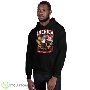America Undefeated Since 1775 Shirt 6 America Undefeated Since 1775 Shirt - 18500 Unisex Heavy Blend Hooded Sweatshirt