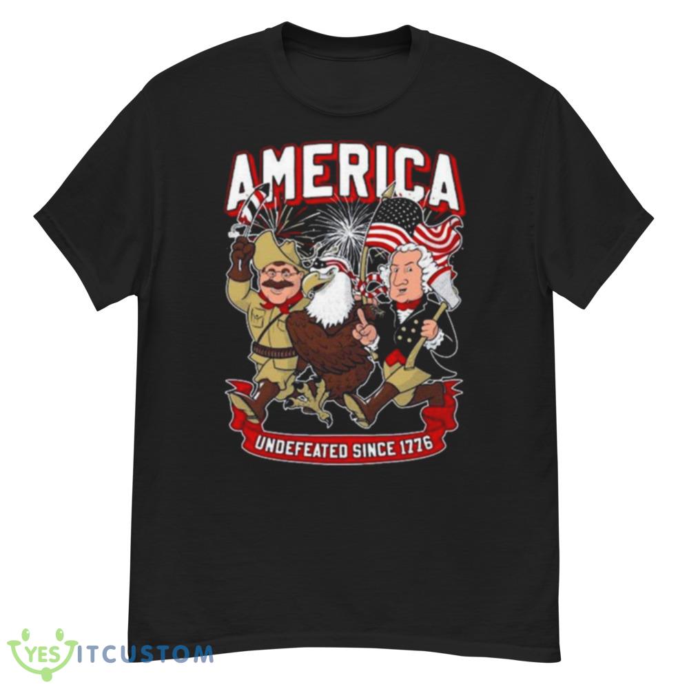 America Undefeated Since 1775 Shirt 5 America Undefeated Since 1775 Shirt - Men’s Classic Tee Gildan 5000