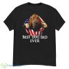 American Flag Dog Best Dog Dad Ever Shirt - G500 Men’s Classic T-Shirt