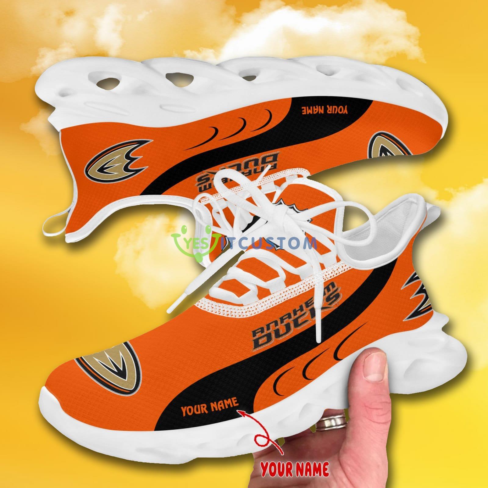 Anaheim Ducks NHL Custom Name Max Soul Shoes 14 Anaheim Ducks NHL Custom Name Max Soul Shoes - Anaheim Ducks_5