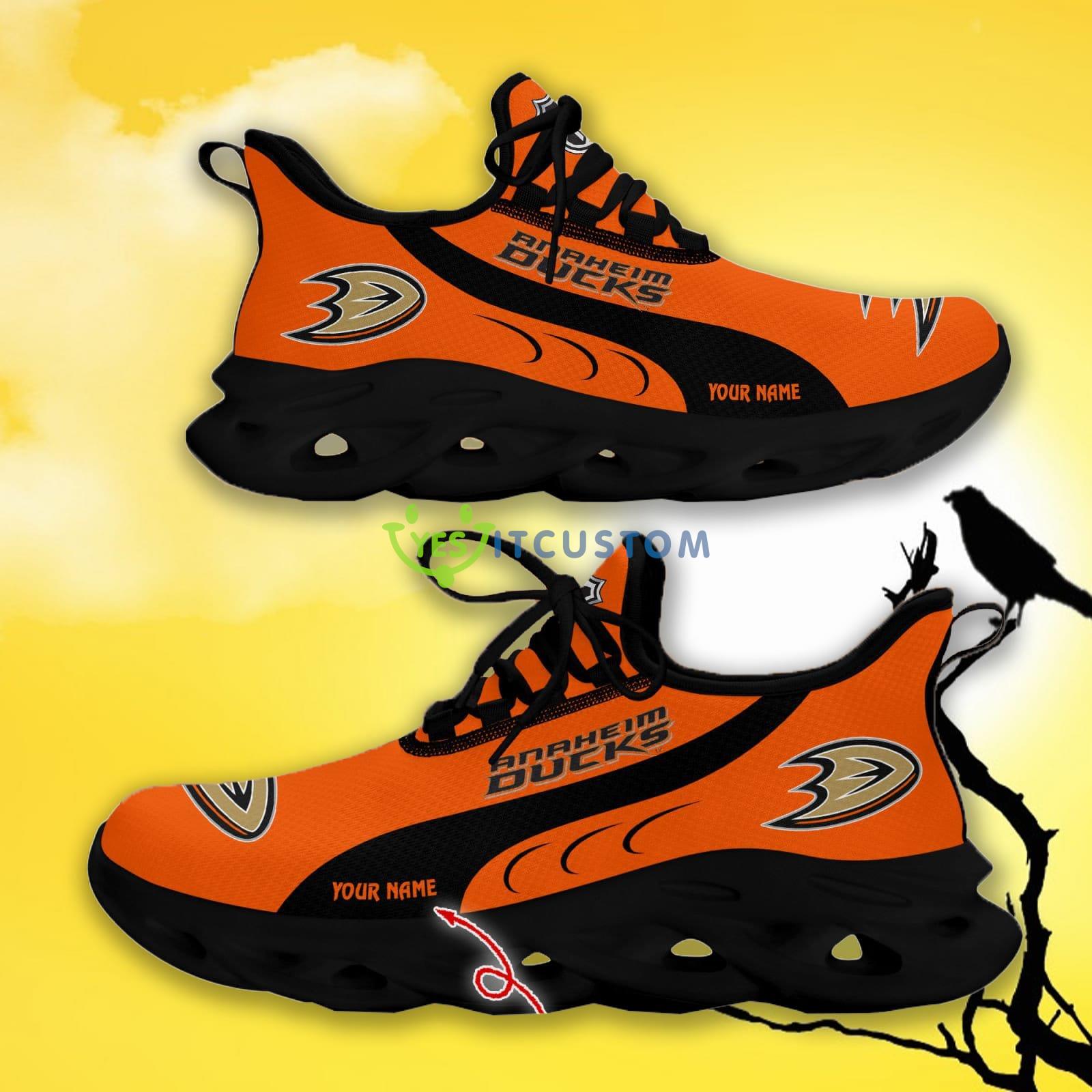 Anaheim Ducks NHL Custom Name Max Soul Shoes 5 Anaheim Ducks NHL Custom Name Max Soul Shoes - Anaheim Ducks_7