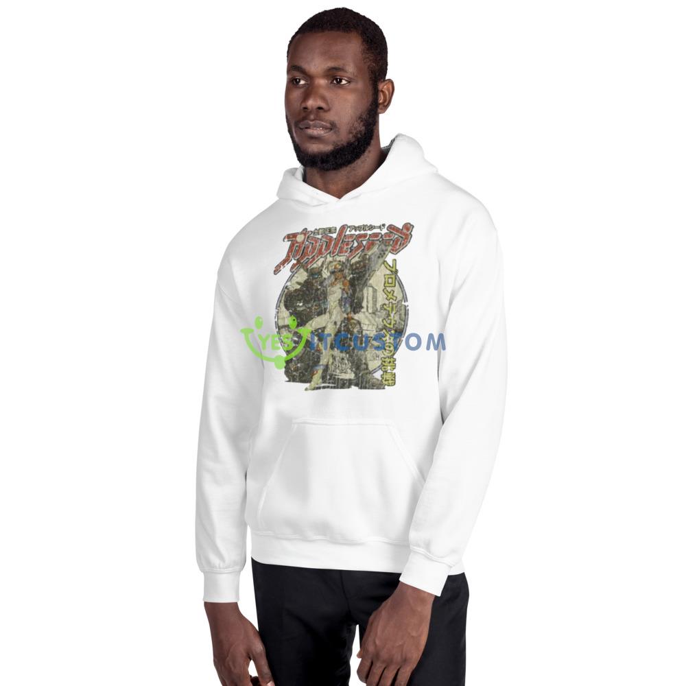 Appleseed 90s Date Masamune shirt 2 Appleseed 90s Date Masamune shirt - 18500 Unisex Heavy Blend Hooded Sweatshirt