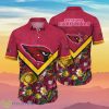 Arizona Cardinals NFL Flower Hawaiian Shirt Special Gift For True Fans Product Photo 1