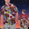 Arizona Cardinals Personalized Name Tropical Floral Men Women Hawaiian Shirt And Shorts For NFL Football Fans Product Photo 1