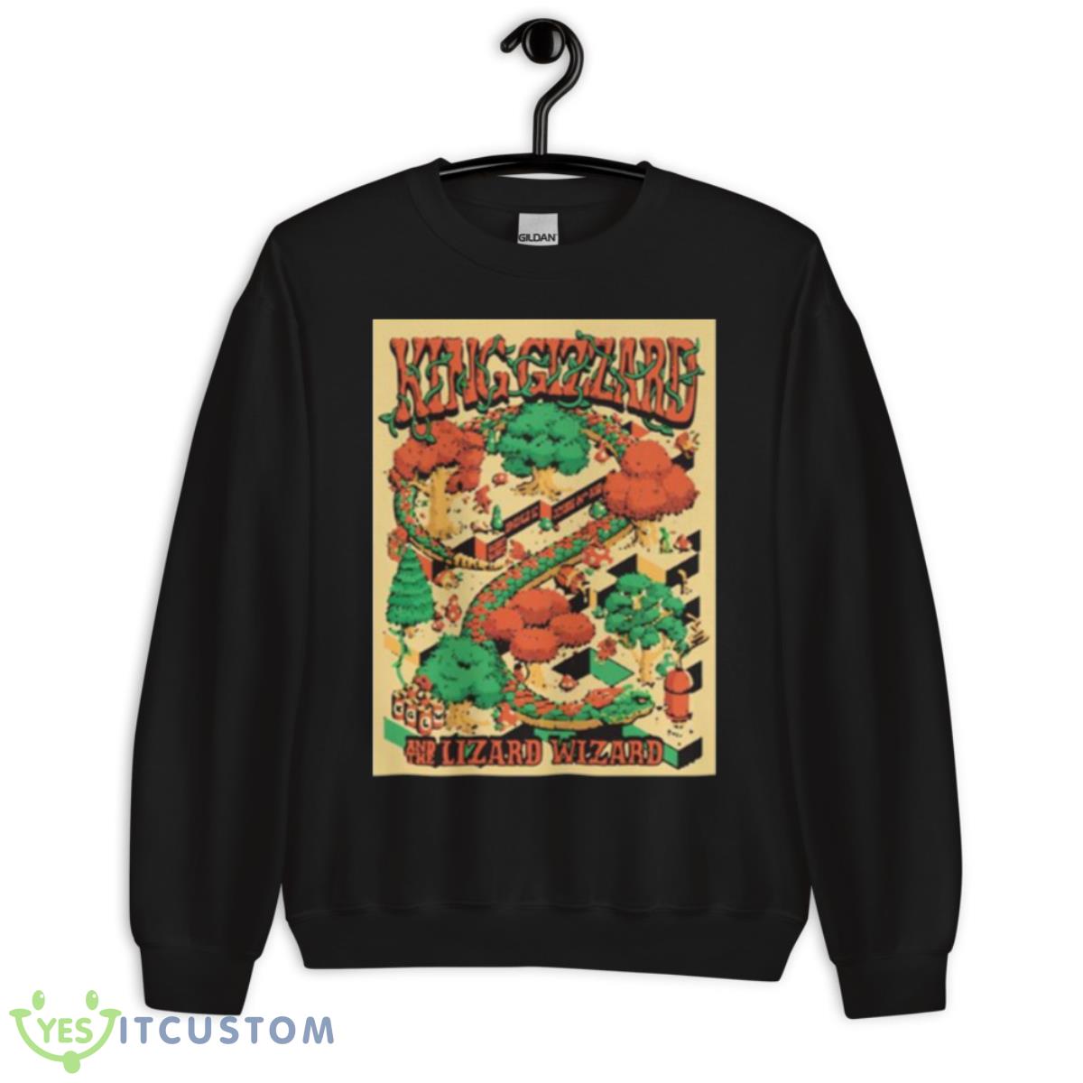 Asheville D C 2022 King Gizzard And The Lizard Wizard Shirt 3 Asheville D C 2022 King Gizzard And The Lizard Wizard Shirt - Unisex Crewneck Sweatshirt