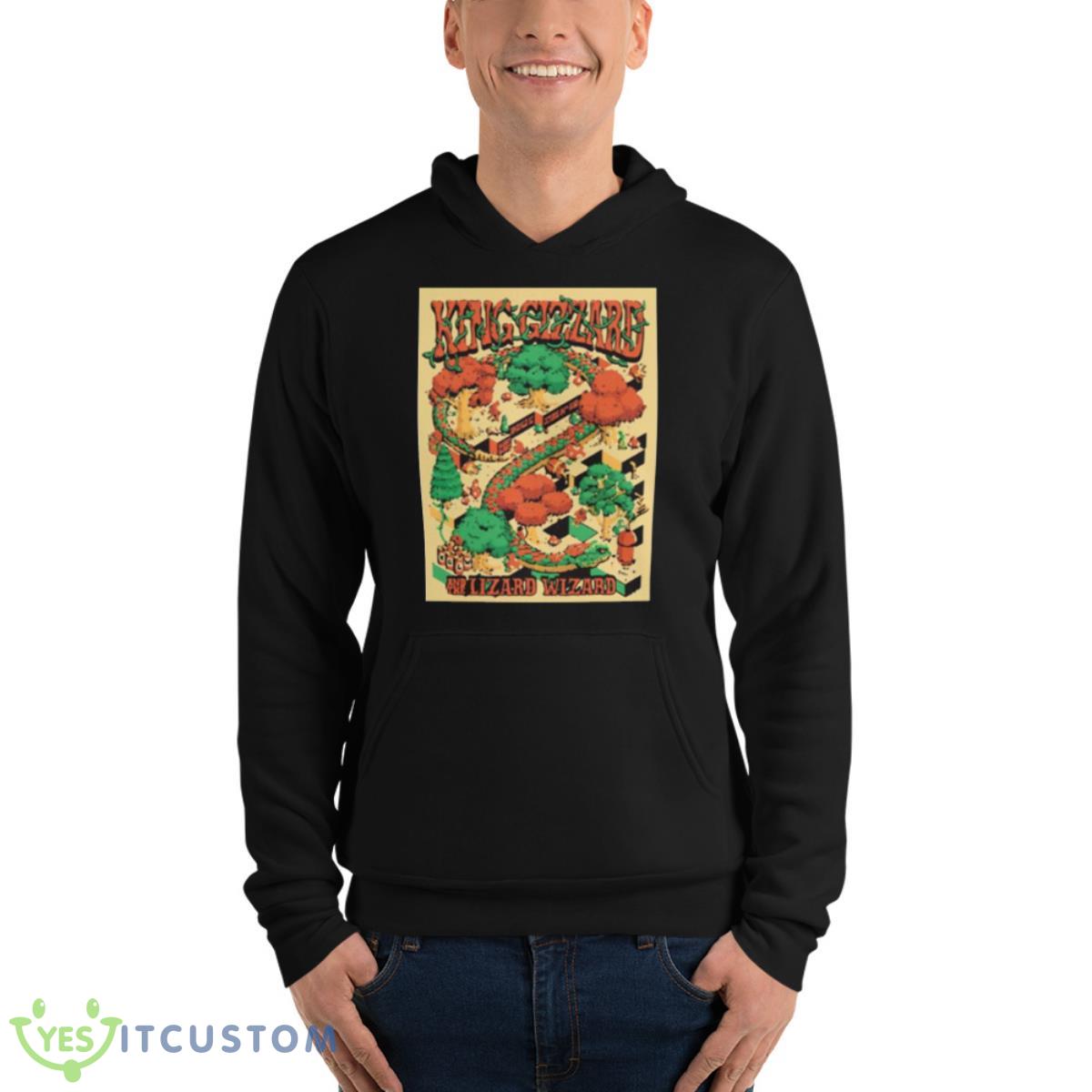 Asheville D C 2022 King Gizzard And The Lizard Wizard Shirt 4 Asheville D C 2022 King Gizzard And The Lizard Wizard Shirt - Unisex Fleece Pullover Hoodie