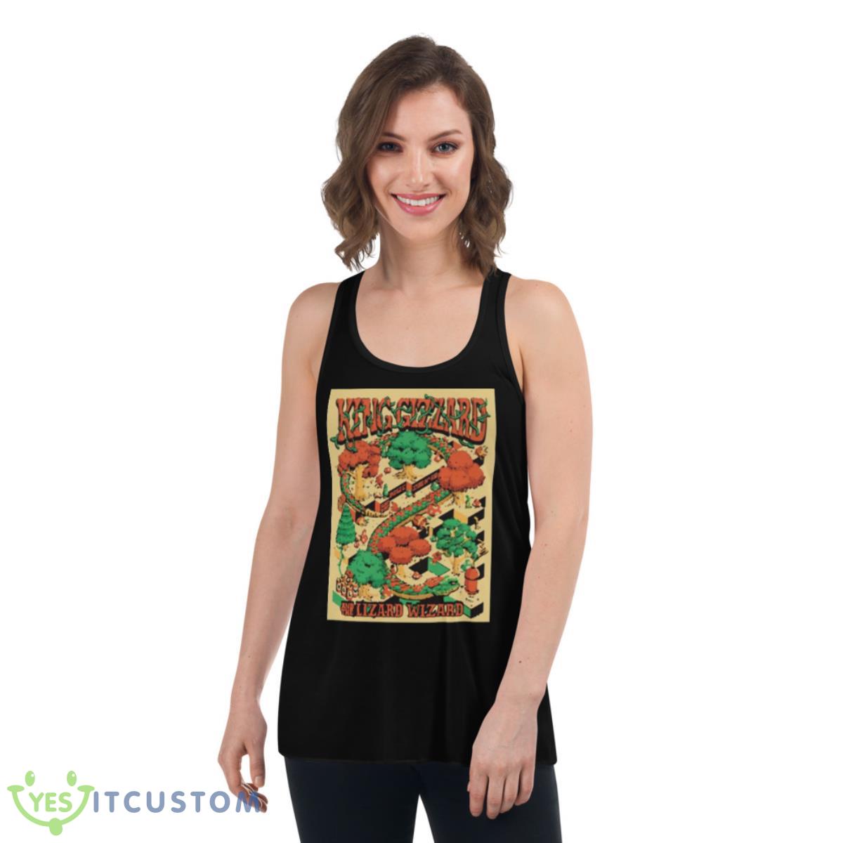 Asheville D C 2022 King Gizzard And The Lizard Wizard Shirt 5 Asheville D C 2022 King Gizzard And The Lizard Wizard Shirt - Women's Flowy Racerback Tank