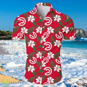 Atlanta Hawks Hawaiian Shirt Small Flowers For Men And Women Product Photo 1