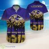 Baltimore Ravens Coconut Pattern Hawaiian Shirt Product Photo 1