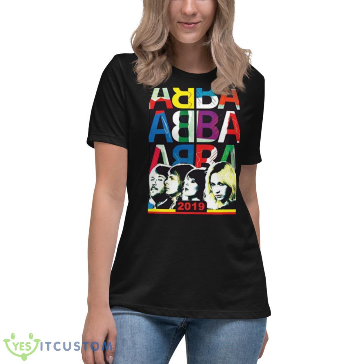 Best Color Music 2019 Abba Shirt 6 Best Color Music 2019 Abba Shirt - Women's Relaxed Short Sleeve Jersey Tee