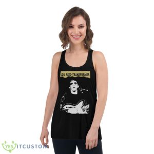Best Lou Reed Transformer Album Cover T Shirt - Women's Flowy Racerback Tank