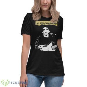 Best Lou Reed Transformer Album Cover T Shirt - Women's Relaxed Short Sleeve Jersey Tee