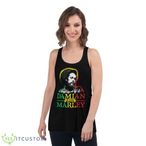 Best Reggae Singer Damian Marley Shirt - Women's Flowy Racerback Tank