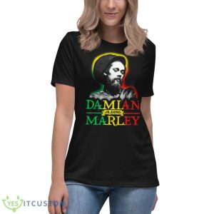 Best Reggae Singer Damian Marley Shirt - Women's Relaxed Short Sleeve Jersey Tee