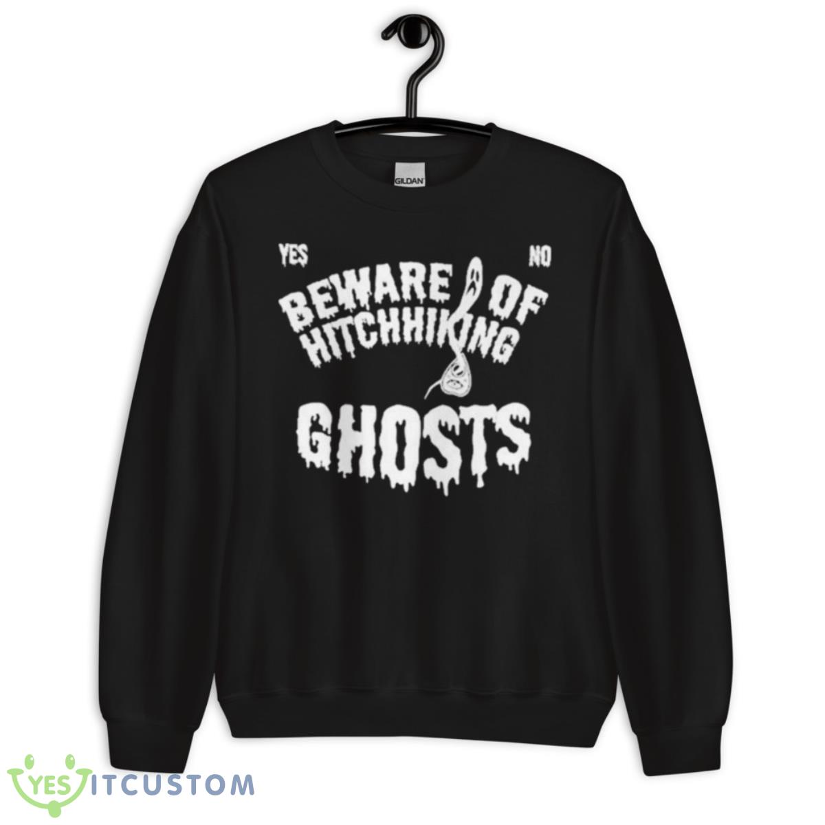 Beware Of Hitchhiking Ghosts Shirt 13 Beware Of Hitchhiking Ghosts Shirt - Unisex Crewneck Sweatshirt