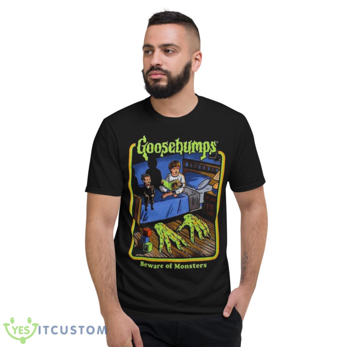 Beware Of Monster Goosebumps Shirt 2 Beware Of Monster Goosebumps Shirt - Short Sleeve T-Shirt