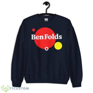 Bf Logo Red Ben Folds Shirt - Unisex Crewneck Sweatshirt-1